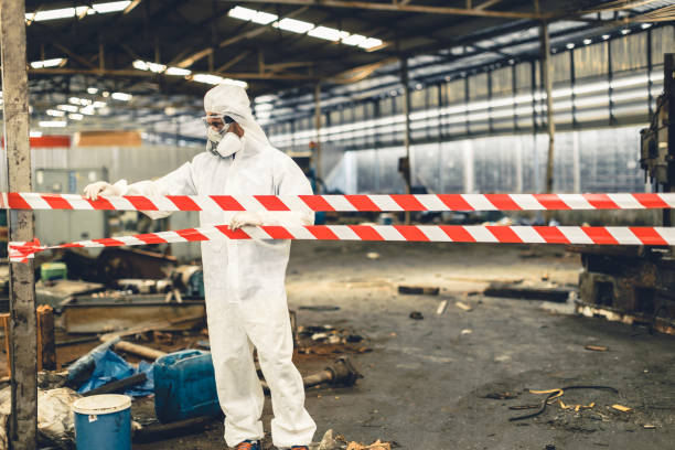 Professional Biohazard technician working in Birmingham, NJ